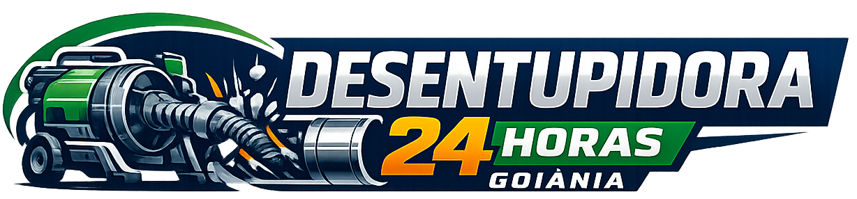 Logotipo Desentupidora 24 Horas Goiânia